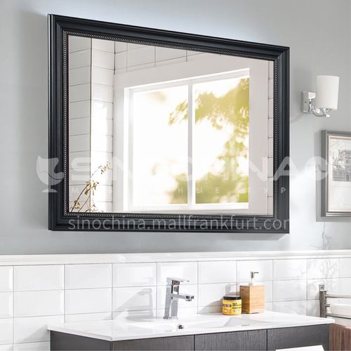 American bathroom mirror European bathroom cabinet mirror Wall-mounted bathroom vanity mirror can be customized